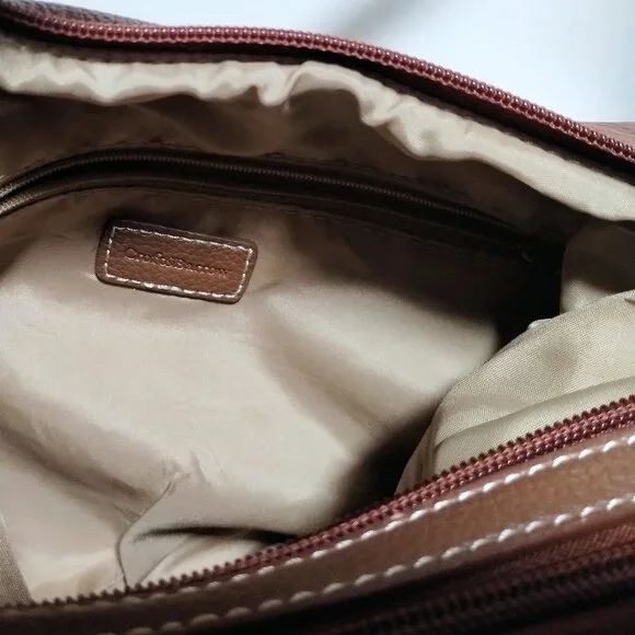 Croft & Barrow Leather Hobo Shoulder Bag - Picture 10 of 15